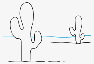 How To Draw Cactus - Drawing