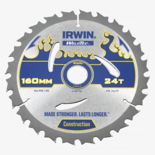 Irwin Weldtec Circular Saw Blade - Disco De Serra Para Corte Preciso