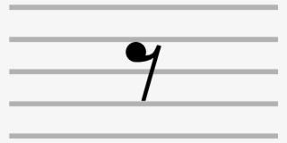 An Eighth Rest Is Half Of Quarter Rest Note In Terms
