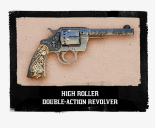 Red Dead Redemption 2 Weapons Transparent Background - High Roller Revolver Red Dead Online