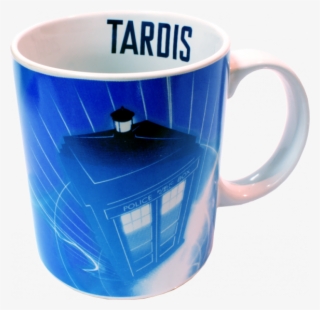 Wesdr155 Doctor Who Tardis In Flight Mug B 3 - Coffee Cup
