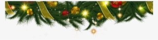 Bow - Christmas Garland Transparent Background