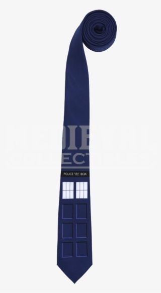 Doctor Who Tardis Skinny Tie