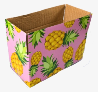 8x4x4 Pineapple Designer Box - Cardboard Boxes Designs