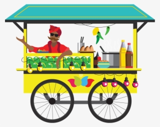 Food Cart - Indian Street Food Art