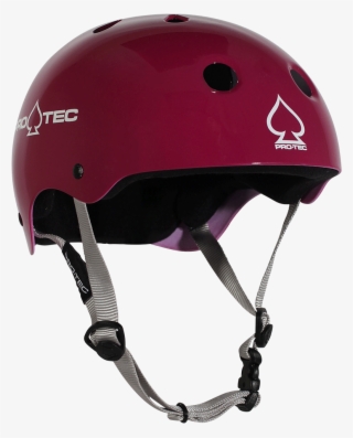 Gloss Eggplant Purple Pro-tec Classic Skate Hard Shell - Protec Classic Certified Helmet Matte Blue