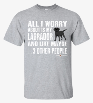Custom Hilarious Labrador T-shirt - Pug