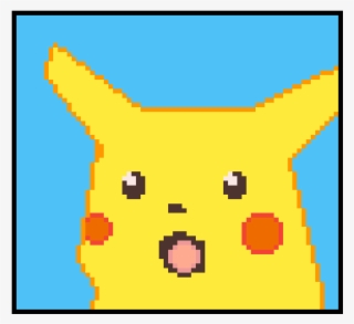 Surprised Pikachu - Cartoon
