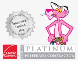 Owens Corning Pink Panther Logo Png Transparent PNG - 432x519 - Free ...