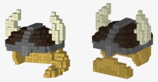 Female And Male Helmets - Brickwork