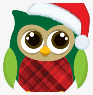 Christmas Owl Clipart Owls Minus Clip Pinterest Plant - Buhos Navideños De Foami