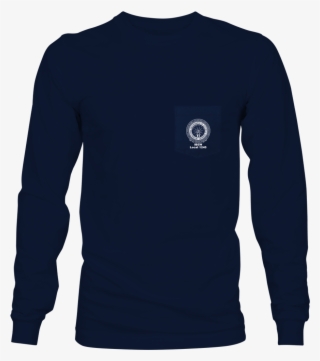 Load Image Into Gallery Viewer, Navy Long Sleeve Pocket - Camisa Termica Masculina