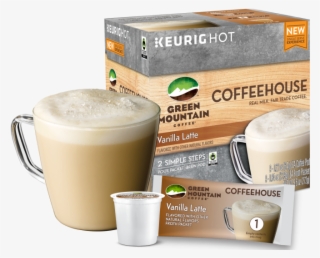 Green Mountain Coffee Coffeehouse Vanilla Latte - Caramel Macchiato Coffee K Cups
