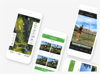 We Make World Class Technology And Content For Golfers - Golf Shop Product App Ui