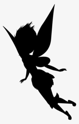 Free Png Fairy Silhouette Transparent Png - Silhouette Free Fairy Clipart