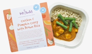 Tot's Pantry Chicken & Pumpkin Curry With Brown Rice - Brochure
