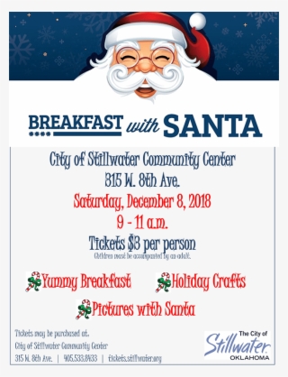For More Information, Contact The Community Center - Santa Claus