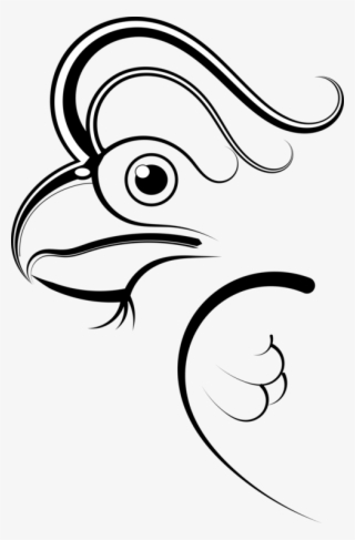 Drawn Chick Egg Png - Line Art