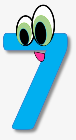 Numbers Clipart Seven - 7 Number Transparent Gif