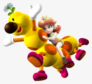 Nintendo, New Ride Idea For The Next Main Game Daisy - Wiggler From Mario