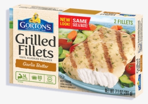 Grilled Pollock Garlicbutter 173001 - Gortons Cod, Roasted Garlic & Herb, Grilled - 2