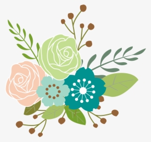 Utah We Are Starting To Have Signs Of Spring I Love - Teal Flower Clip Art Png