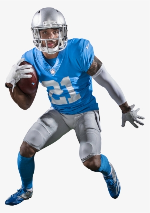Detroit's Home Game Pants Will Remain In The Team's - Detroit Lions Player Png