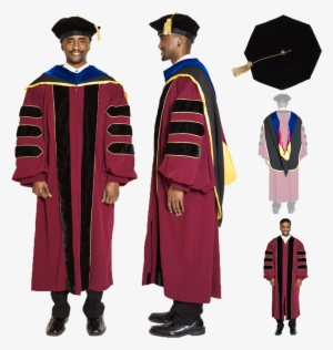 University Of Minnesota Doctoral Regalia Set - Doctoral Gown