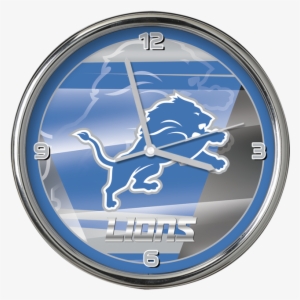 Detroit Lions Shadow Chrome Clock - Detroit Lions 8' X 10' Area Rug