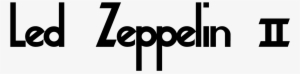 Led Zeppelin 'led Zeppelin Ii' - Led Zeppelin Ii Logo