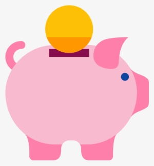 Cute Piggy Bank Clipart - Clip Art Piggy Bank