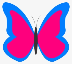 Bright Butterfly Png, Svg Clip Art For Web - Butterfly Clip Art