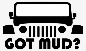 Got Mud Decal - Jeep Decals Go Topless