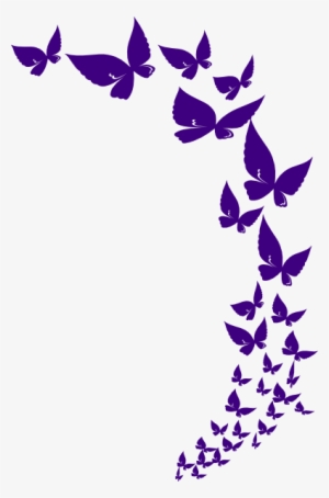 Lavender Clipart Butterfly - Purple Butterfly Png