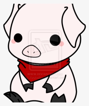 Cute Pig - Chibi Pig Drawing
