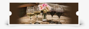 Wines At Red Fox Winery - Champagne Stemware