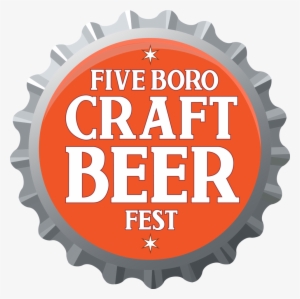 Five Boro Craft Beer Fest Bottlecap - 14 Oz. Heavy Sham Glass Quantity(36)