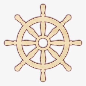 Captain's Ship Wheel - Rudder