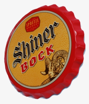 Bottle Cap Sign - Shiner Bock