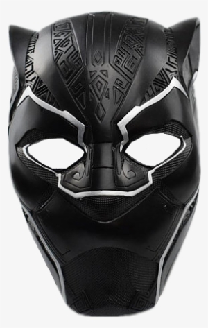 Black Panther Logo - Black Panther Mask Outline Transparent PNG ...