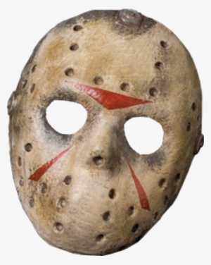 Mask 005 Friday The 13th Jason Voorhees Deluxe Eva Hockey Mask Transparent Png 319x400 Free Download On Nicepng - th jason takes manhattan friday the 13th mask in roblox