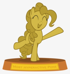 Slb94, Award, Excited, Pinkie Pie, Pone, Safe, Simple - My Little Pony Trophy