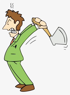 Clipart Royalty Free Stock Angry Man Png Images - Man With Axe Png