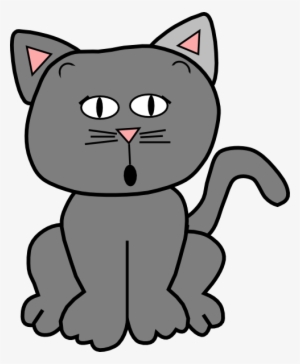This Free Clipart Png Design Of Gray Scared/surprised