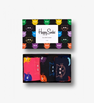 Cat Gift Box - Happy Socks Cat Box