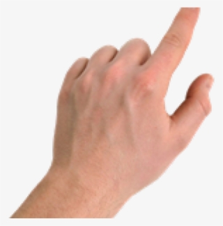 Finger Pointing Transparent