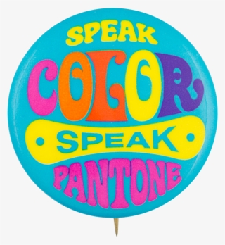 Speak Color Speak Pantone - Circle