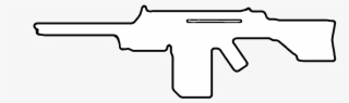 M41ae3 Weapon Outline - Assault Rifle