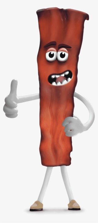 Look, It's Bacon Of Denny's Grand Slams - Denny's Bacon Cartoon