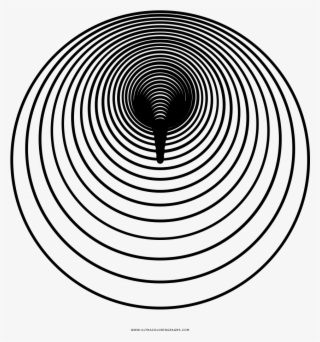 Black Hole Coloring Page - Circle Transparent PNG - 1000x1000 - Free ...